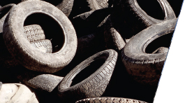Tire Shredding Industrial Application Photo